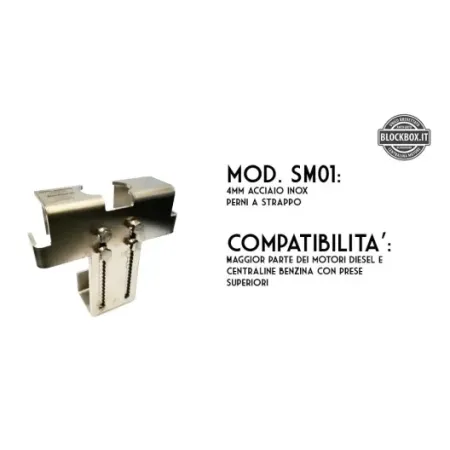 BlockBox Steel Monster - Blindatura corazzata per centralina Motore - Modello SM01 EURO 4-5