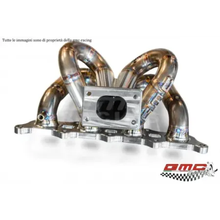 GMC STAINLESS STEEL MANIFOLD FOR ABARTH 1.4 T-JET WITH DOWNPIPE KIT AND WATER PIPE