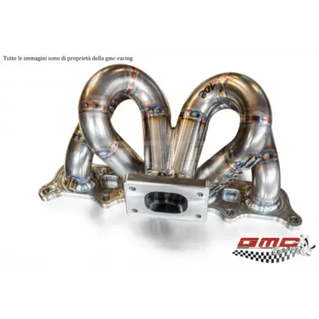 GMC STAINLESS STEEL MANIFOLD FOR ABARTH 1.4 T-JET WITH DOWNPIPE KIT AND WATER PIPE