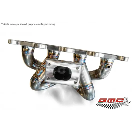 GMC STAINLESS STEEL MANIFOLD FOR ABARTH 1.4 T-JET WITH DOWNPIPE KIT AND WATER PIPE