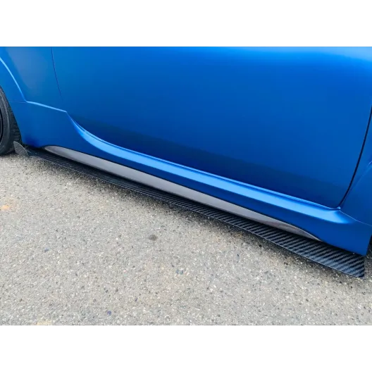 Lame + minigonne carbonio 500 abarth