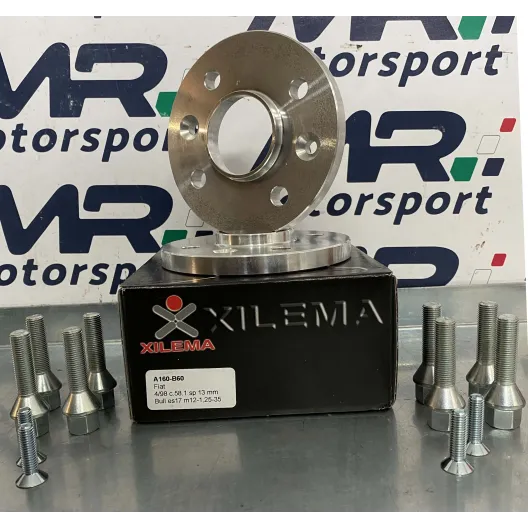 Pair of 500 abarth spacers 13 mm thick with bolts