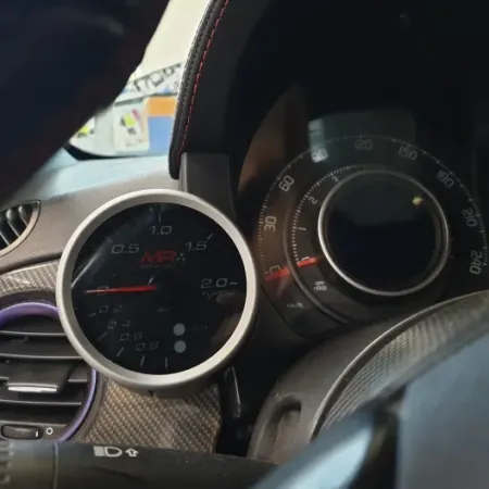 Manometro Turbo MrMotorsport 80 mm -1 +2 BAR