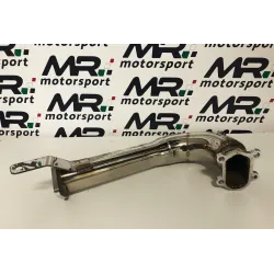 Downpipe De cat  td04 70 mm race with double probe