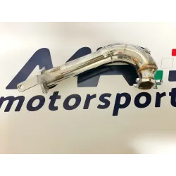 Downpipe De cat  td04 70 mm race with double probe 2