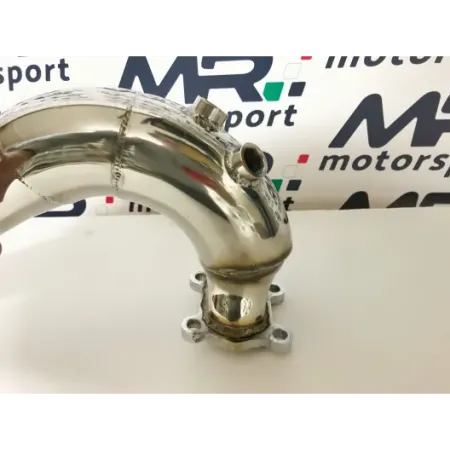 Downpipe De cat  td04 70 mm race with double probe