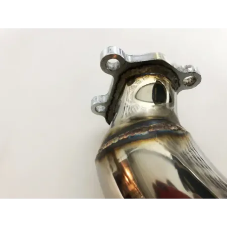 Downpipe De cat  td04 70 mm race with double probe