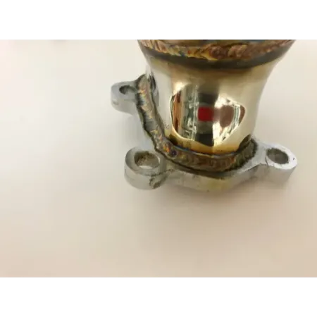 Downpipe De cat  td04 70 mm race with double probe