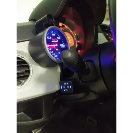 Turbo pressure gauge MrMotorsport 80 mm -1 +2 BAR