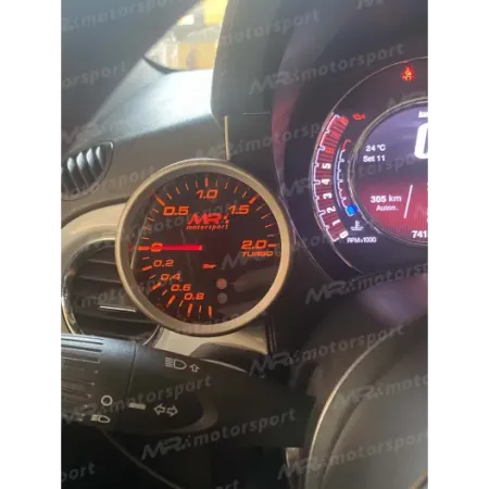 Manometro Turbo MrMotorsport 80 mm -1 +2 BAR