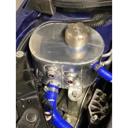 Abarth 500/595 radiator water tank in reinforced aluminum