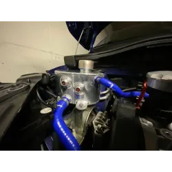 Abarth 500/595 radiator water tank in reinforced aluminum 2