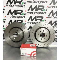 Pack dischi forati 305 con pastiglie Brembo