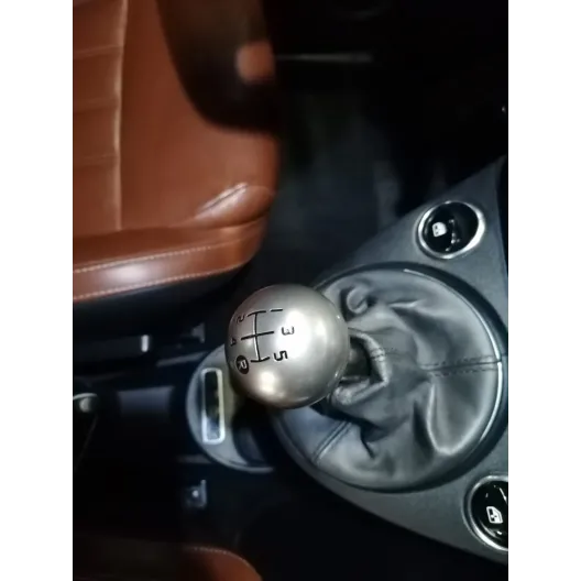 Abarth 500 Aluminium Competition ORIGINAL knob
