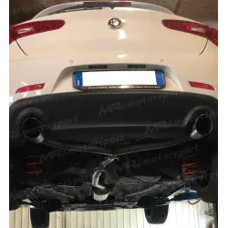 Alfa Romeo Giulietta 1400 Central silenced exhaust + direct endpipe