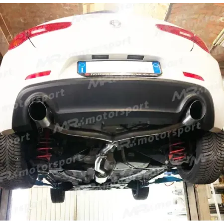 Alfa Romeo Giulietta 1400 Central silenced exhaust + direct endpipe