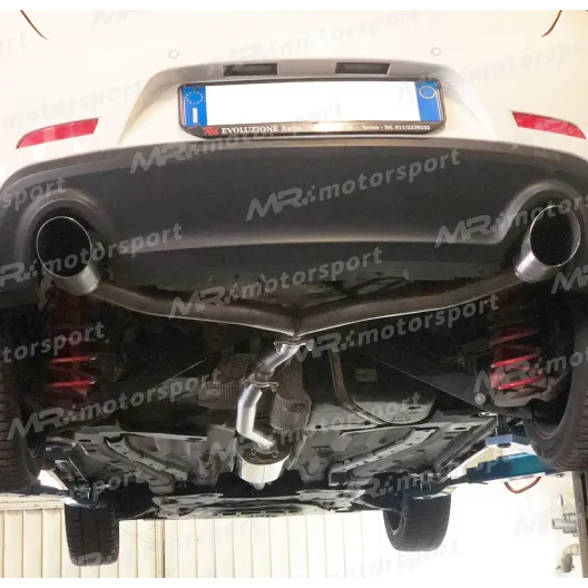 Alfa Romeo Giulietta 1400 Central silenced exhaust + direct endpipe