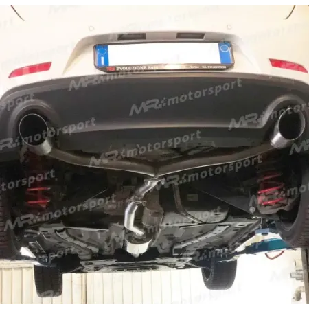 Alfa Romeo Giulietta 1400 Central silenced exhaust + direct endpipe
