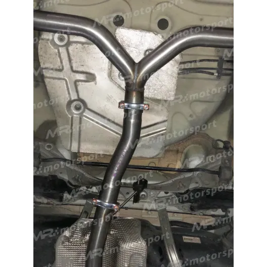 Alfa Romeo Giulietta 1400 Central silenced exhaust + direct endpipe