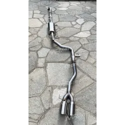 Scarico Grande Punto Abarth / Punto Evo Abarth Centrale silenziato + finale diretto MRMOTORSPORT