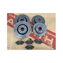 Abarth discs and pads