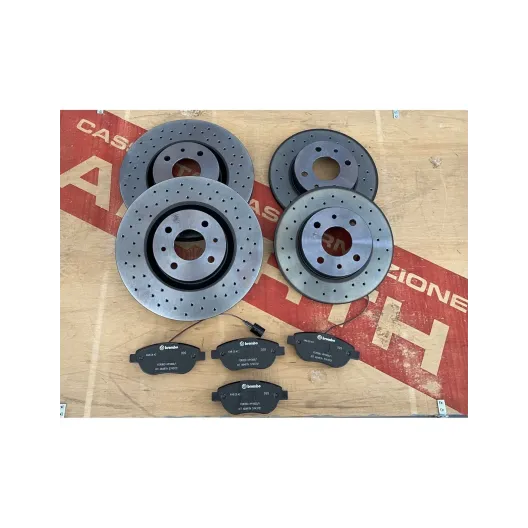 Abarth discs and pads
