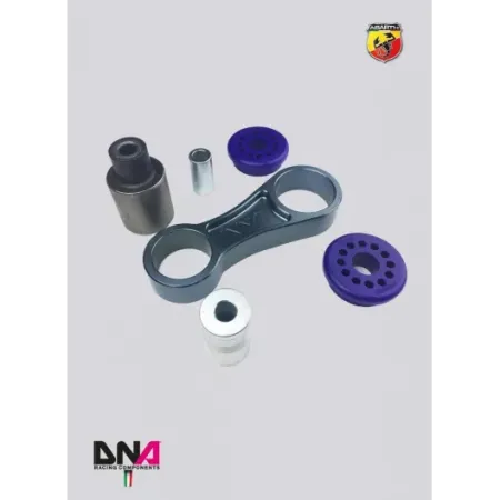 DNA Racing fast road engine mount gearbox side torque arm kit 500 Abarth