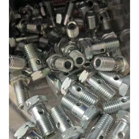 Vite forata per ingresso olio turbocompressore senza filtro