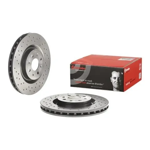 Coppia di dischi BREMBO 305 mm per Impianto Brembo Grande punto/Evo abarth