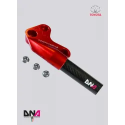 Carbon fiber DNA Racing front strut bar kit 2