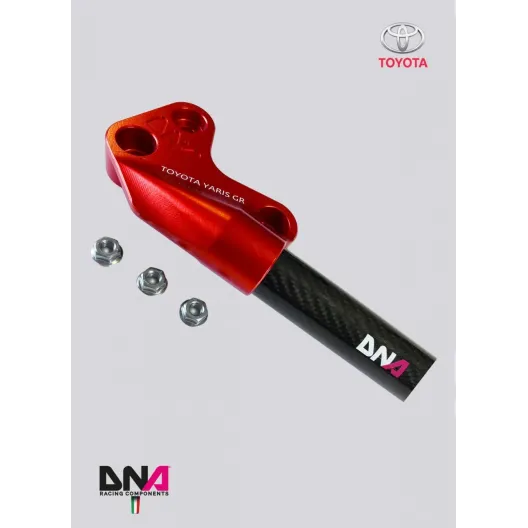 Carbon fiber DNA Racing front strut bar kit