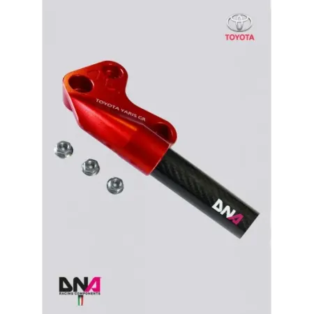 Carbon fiber DNA Racing front strut bar kit