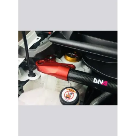 Carbon fiber DNA Racing front strut bar kit