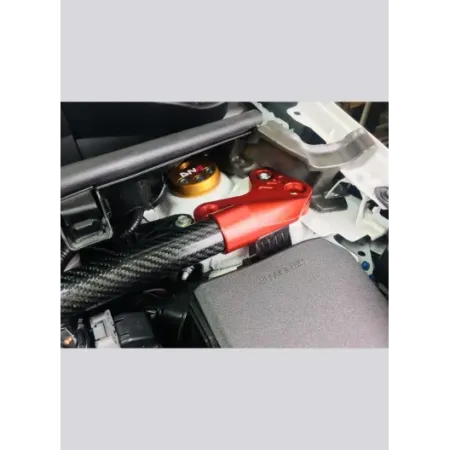 Carbon fiber DNA Racing front strut bar kit