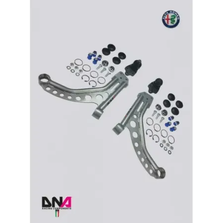 Kit trapezi anteriori su uniball DNA Racing per Alfa Romeo Giulietta