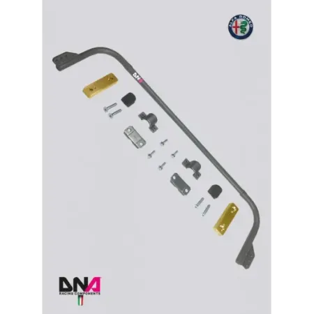 Kit barra antirollio posteriore registrabile DNA Racing per Alfa Romeo Giulietta