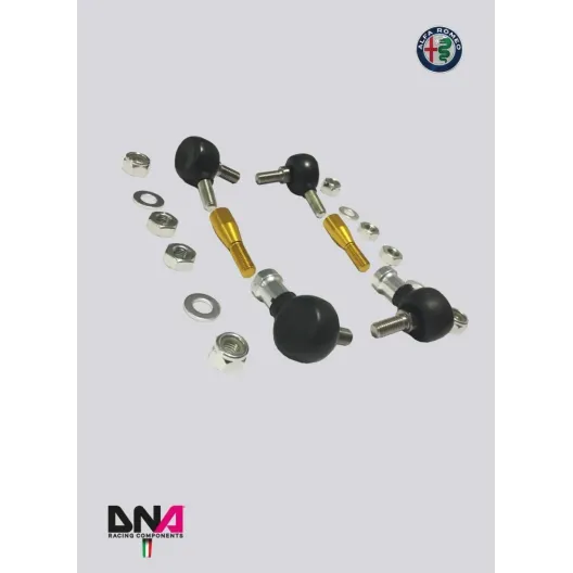 Kit tiranti barra antirollio posteriore DNA Racing per Alfa Romeo Giulietta