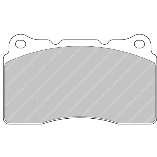 Ferodo DS 3000 front pads 500 abarth caliper 330 mm 4 pistons