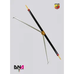 DNA Racing carbon rear strut bar with tie rods kit (4 seats) 500 Abarth