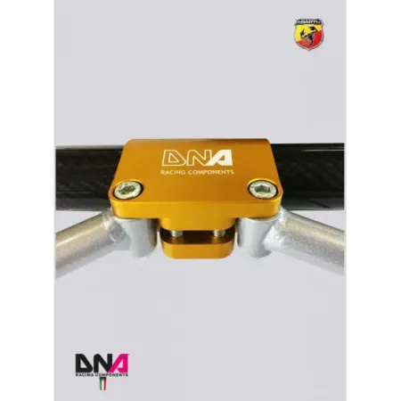 DNA Racing carbon rear strut bar with tie rods kit (4 seats) 500 Abarth