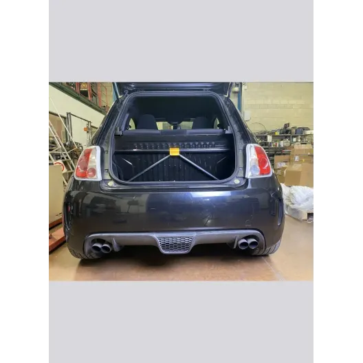 DNA Racing carbon rear strut bar with tie rods kit (4 seats) 500 Abarth