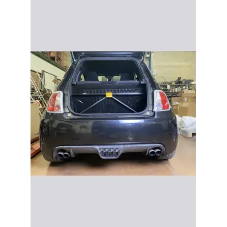 DNA Racing carbon rear strut bar with tie rods kit (4 seats) 500 Abarth