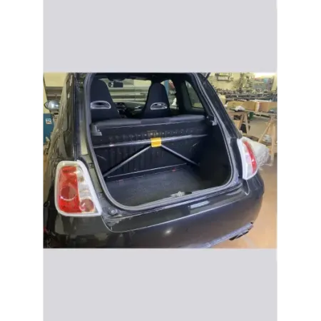 DNA Racing carbon rear strut bar with tie rods kit (4 seats) 500 Abarth