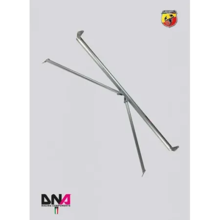 DNA Racing rear strut bar with tie rods kit 500 Abarth