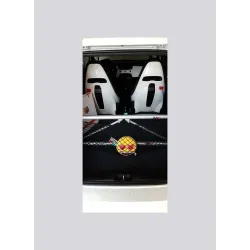 Kit barra duomi posteriore con tiranti DNA Racing 500 Abarth 2