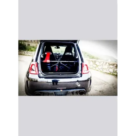 DNA Racing rear strut bar with tie rods kit 500 Abarth