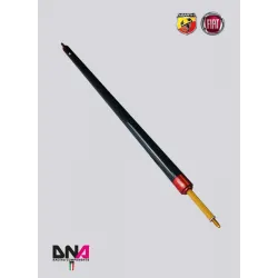 DNA Racing carbon rear strut bar without tie rods kit (4 seats) 500 Abarth 2