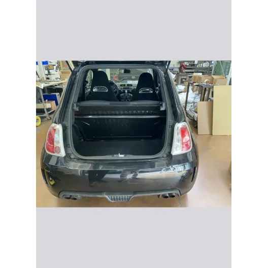 DNA Racing carbon rear strut bar without tie rods kit (4 seats) 500 Abarth