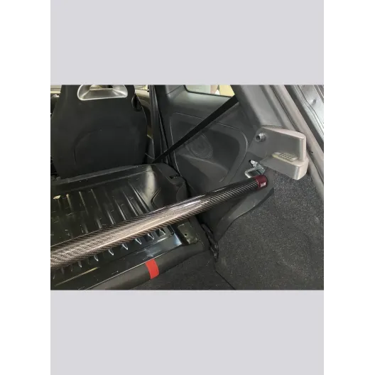DNA Racing carbon rear strut bar without tie rods kit (4 seats) 500 Abarth
