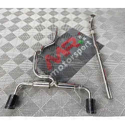 Terminal with minipance + direct central 63 mm with carbon ends 120 mm